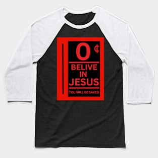 Insert Coin Jesus Baseball T-Shirt